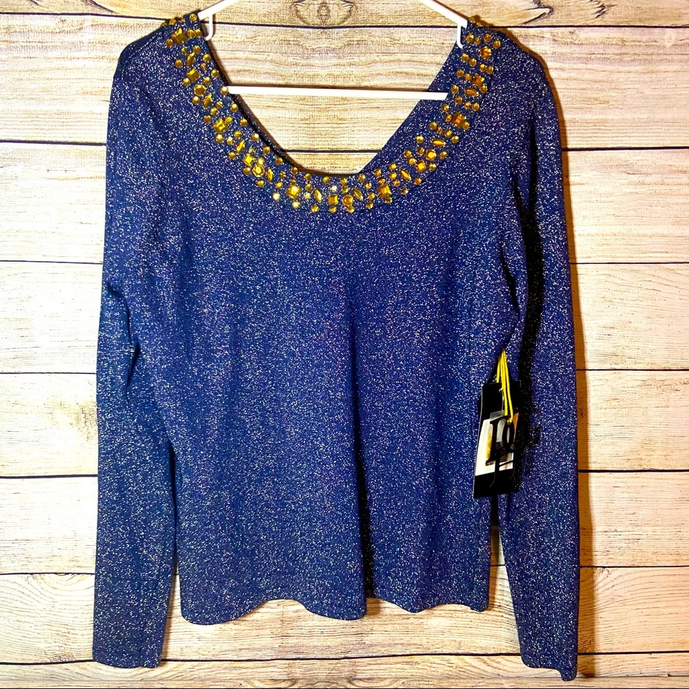 DGW Diane goes Hollywood womens top size M NWT